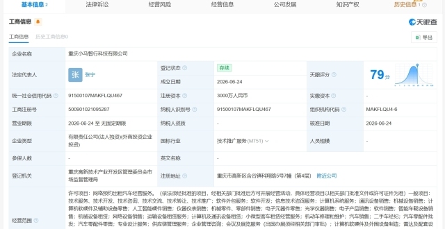 Pony.ai sets up new tech subsidiary in Chongqing for Southwest Robotaxi rollout